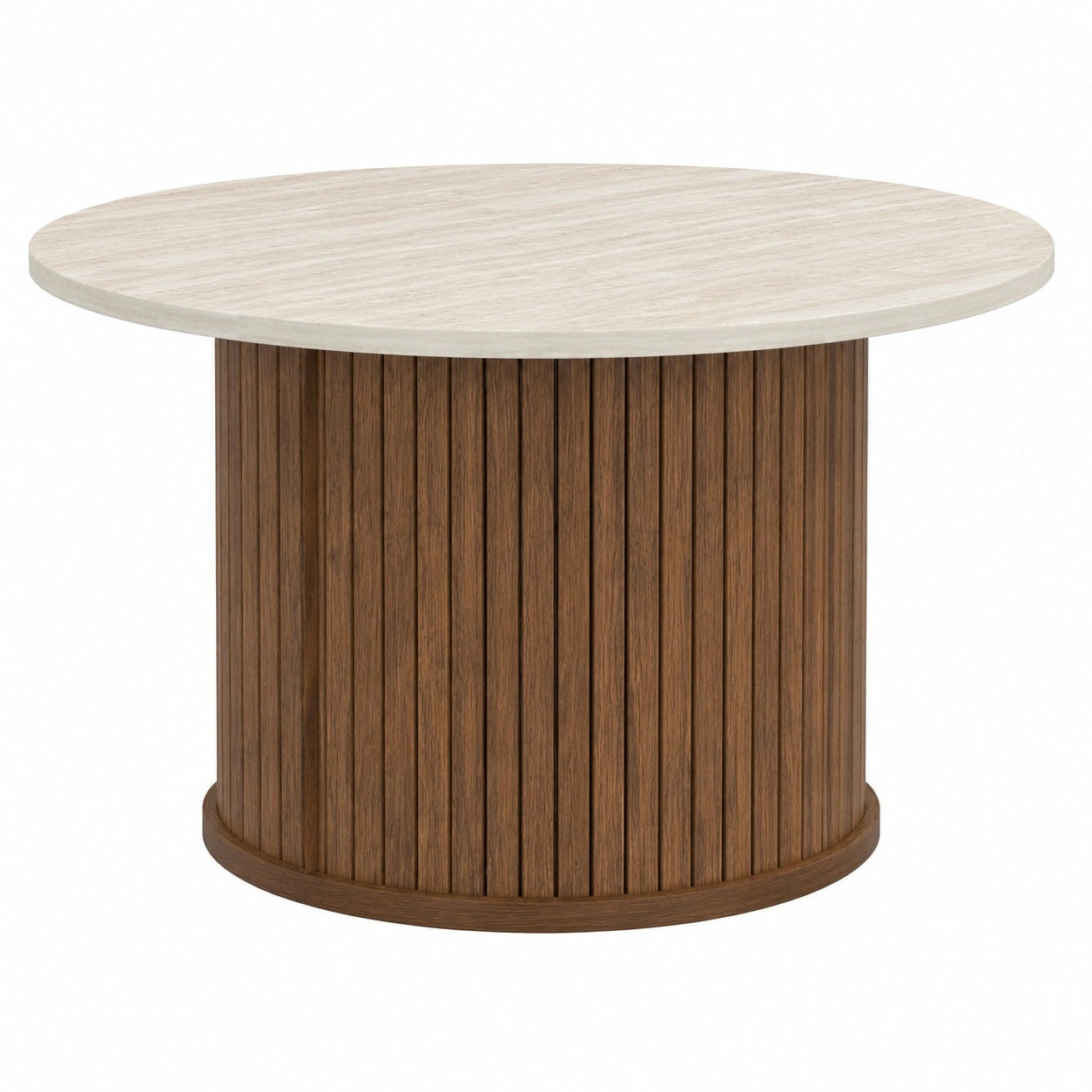 table-basse-ronde-70-cm-effet-noyer-et-plateau-travertin-ayvuv11578uc